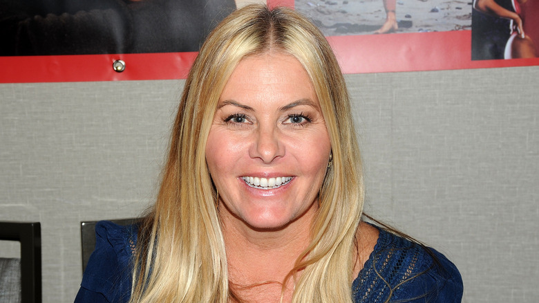 Nicole Eggert smiling 