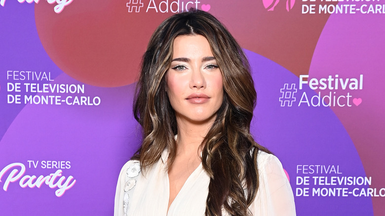 Jacqueline MacInnes Wood posing