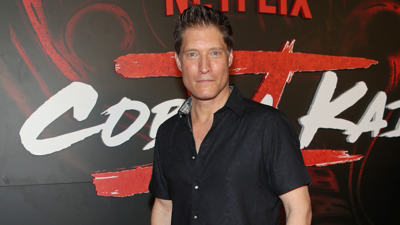 Sean Kanan at a Cobra Kai event