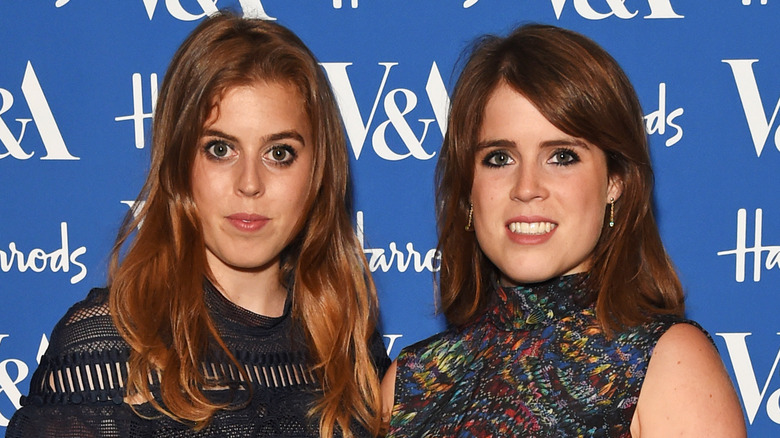 Princess Beatrice and Princess Eugenie at an event