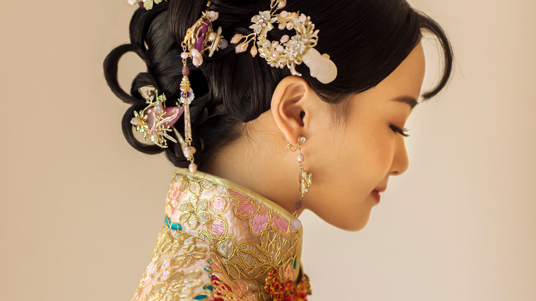 Traditional Korean woman