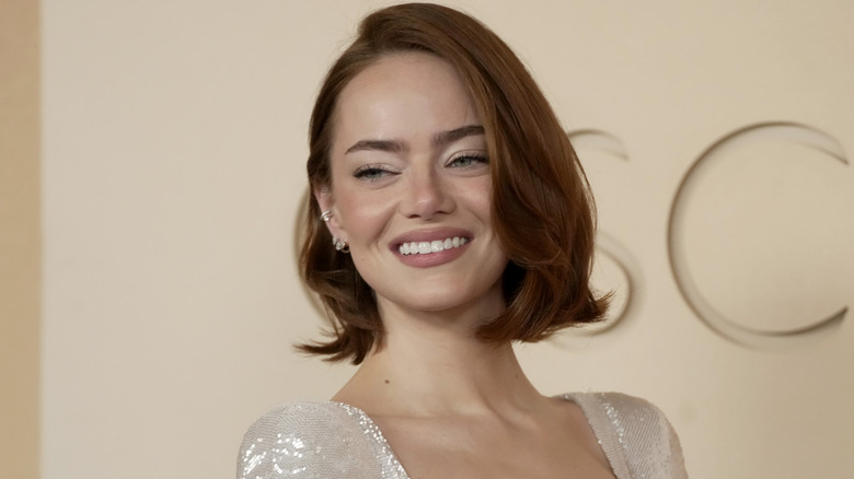 Emma Stone smiling
