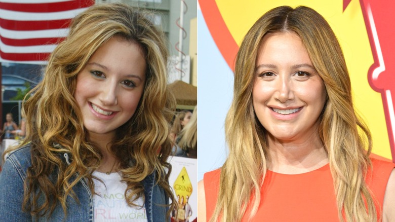 Ashley Tisdale before and after