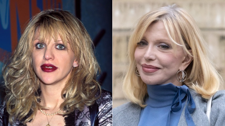 Courtney Love before and after