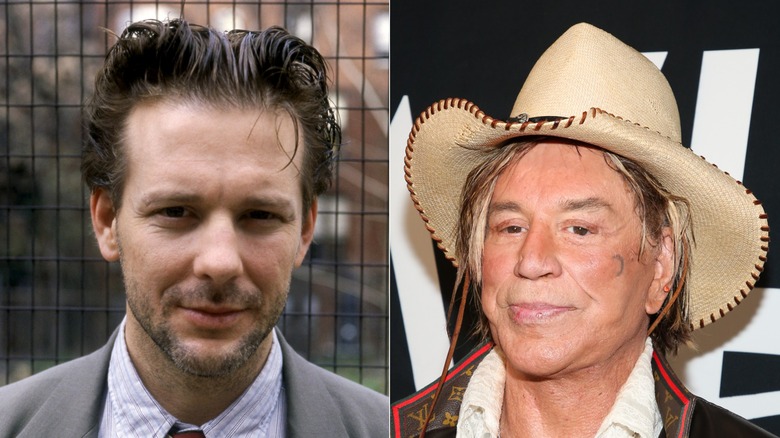 Mickey Rourke before and after