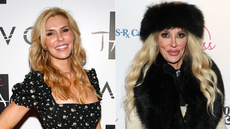 Split image of Brandi Glanville before and after