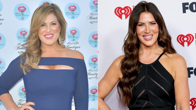 Split image of Emily Simpson before and after