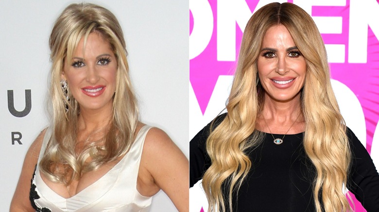 Split image of Kim Zolciak before and after