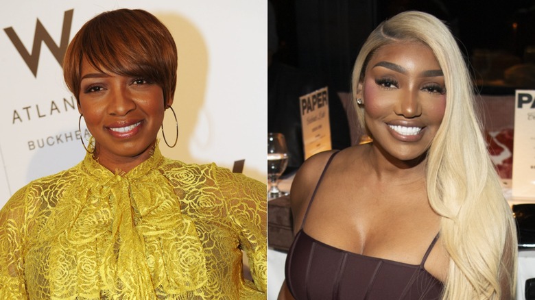 Split image of NeNe Leakes before and after