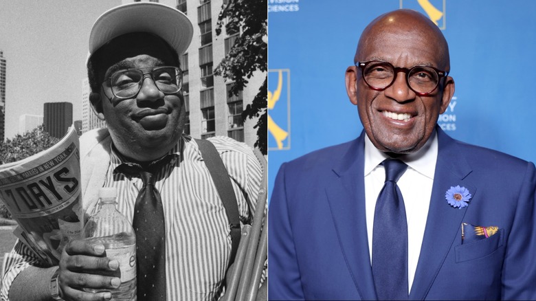 Split image of Al Roker in 1988 and 2026