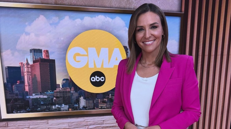 Mary Bruce in the Good Morning America studios