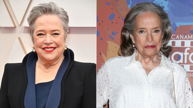 Kathy Bates before and after Ozempic