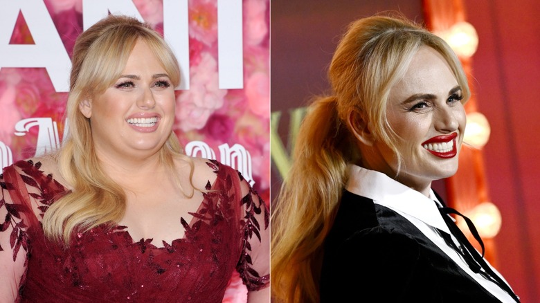 Rebel Wilson before and after losing weight