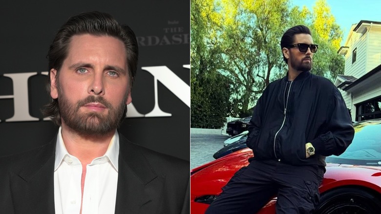 Scott Disick before and after losing weight