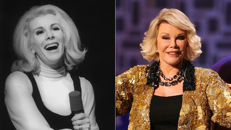 Joan Rivers before and after plastic surgery