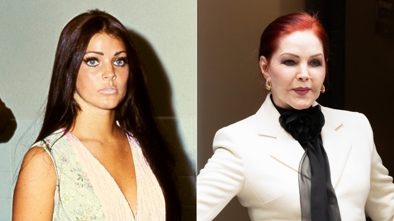 Priscilla Presley before and after plastic surgery