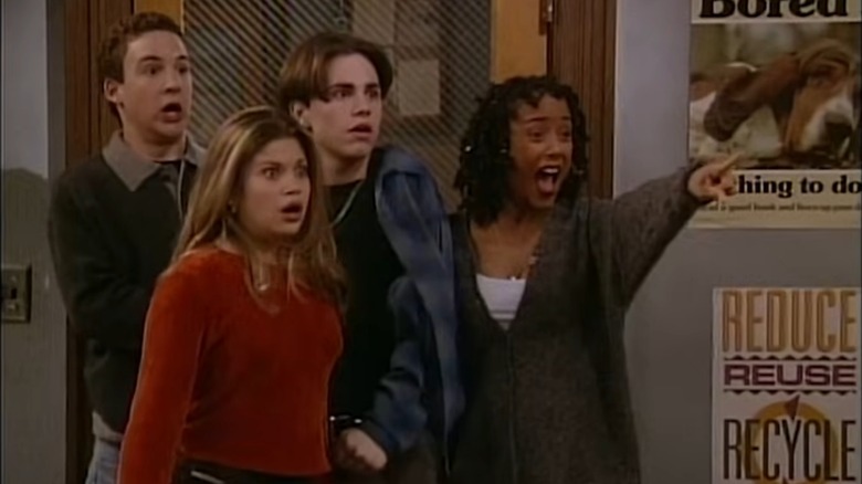 A scene from the Boy Meets World episode And Then There Was Shawn.