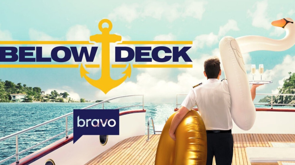 Bravo Below Deck crew working on board