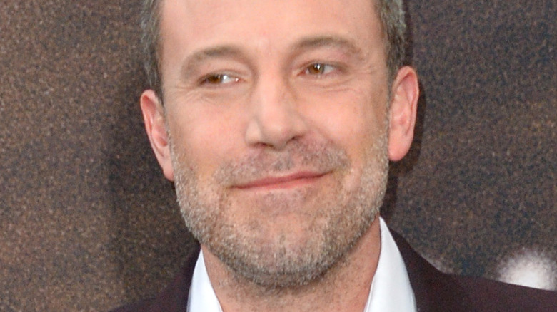 Ben Affleck smiles movie premiere