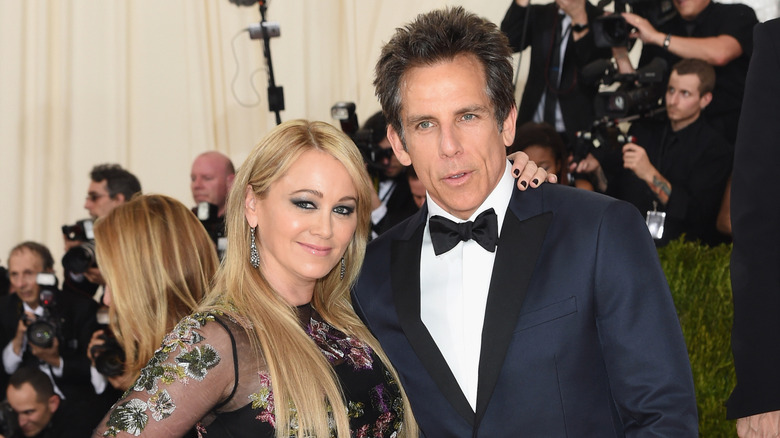 Ben Stiller and Christine Taylor