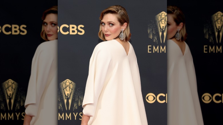 Elizabeth Olsen at the 2021 Emmys