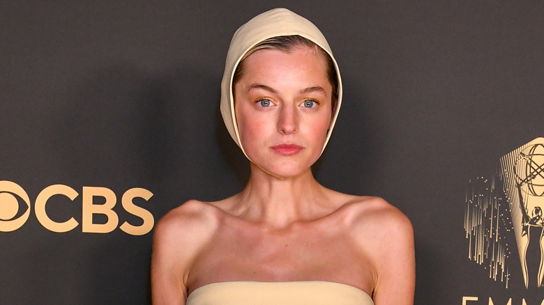 Emma Corrin at the 2021 Emmys