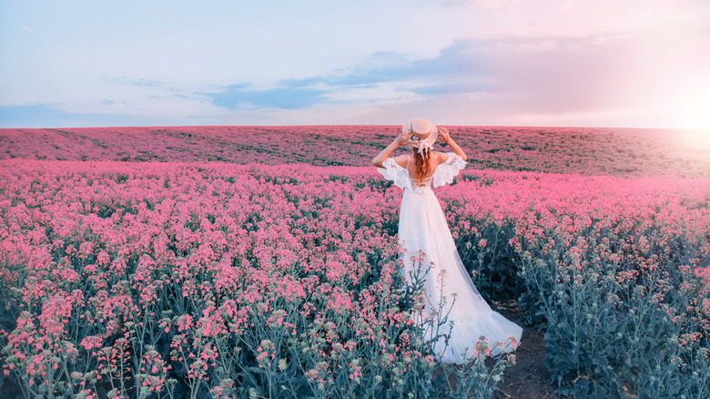 Spring wedding