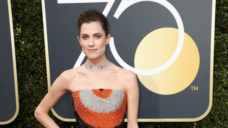 Allison Williams posing