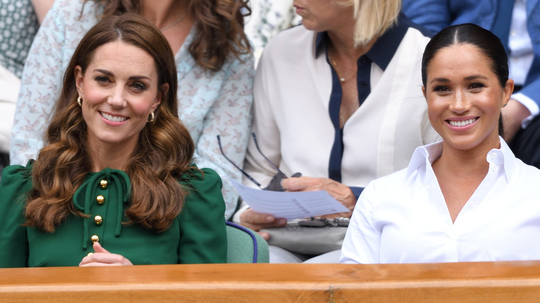 Kate Middleton and Meghan Markle