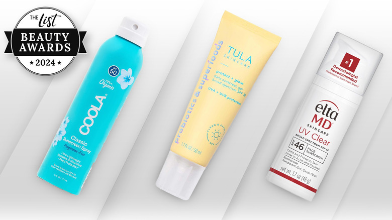 Coola, Tula, EltaMD sunscreens