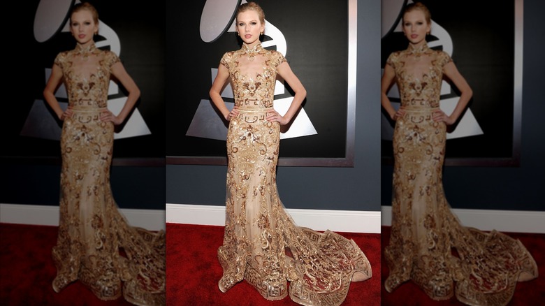 Taylor Swift at the 2012 Grammy Awards