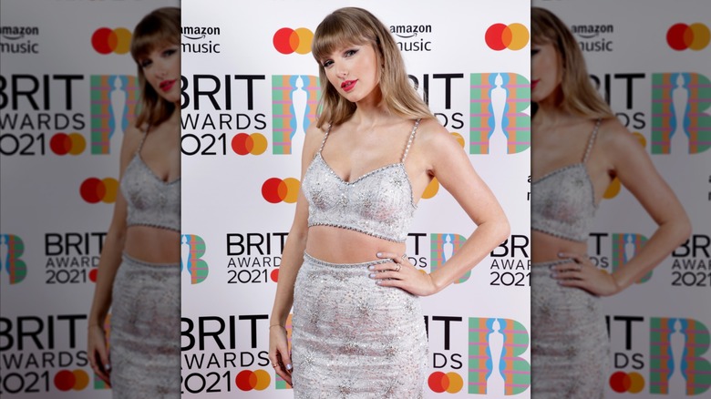Taylor Swift at the 2021 Brit Awards