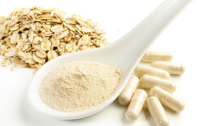 Beta glucan powderized