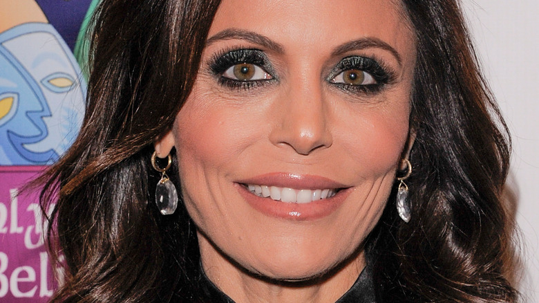 Bethenny Frankel wearing makeup and smiling