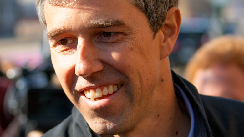 Beto O'Rourke smiling 