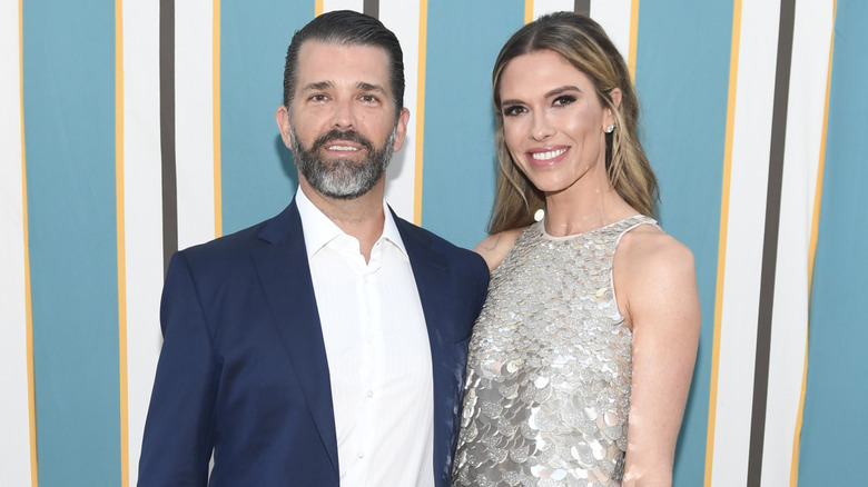 Bettina Anderson and Donald Trump Jr. in March 2025