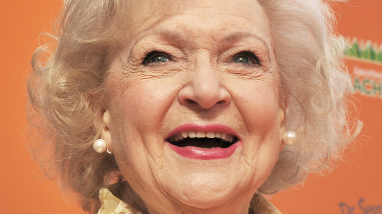 Betty White smiling