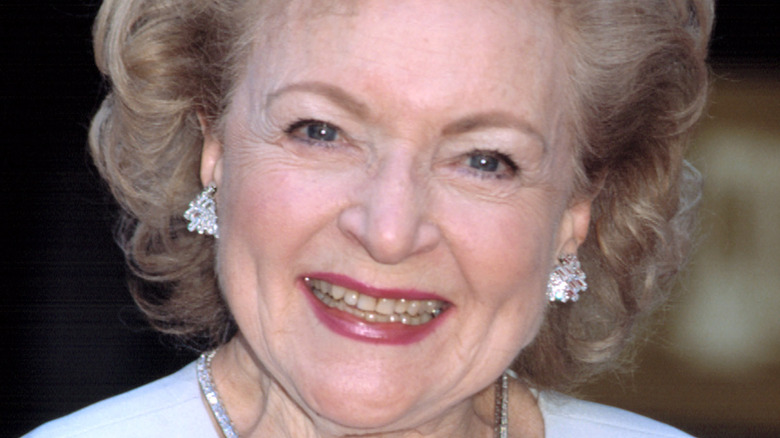 Betty White smiling 