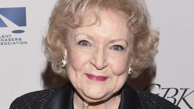 Betty White smiling 
