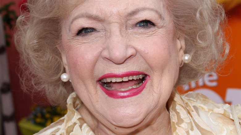 Betty White smiling 