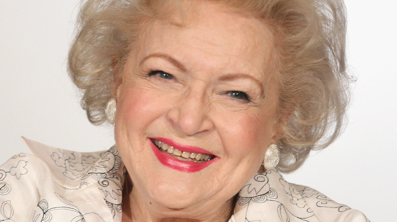 Betty White smiling 