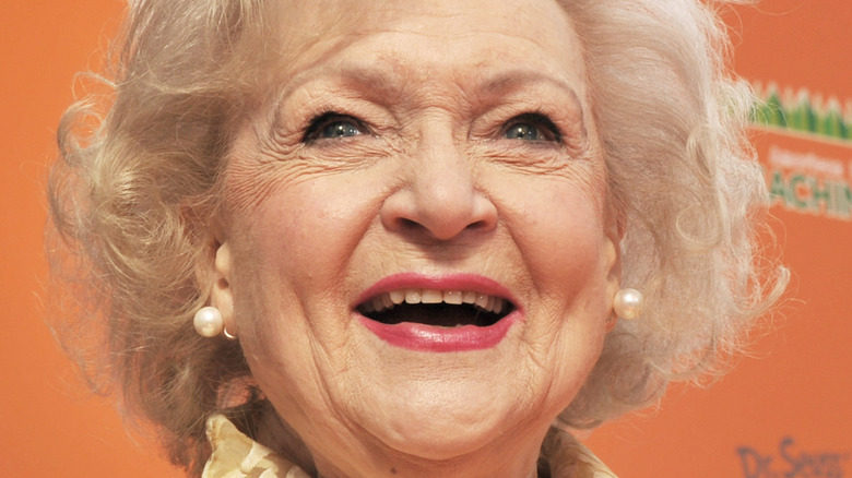 Betty White smiling 