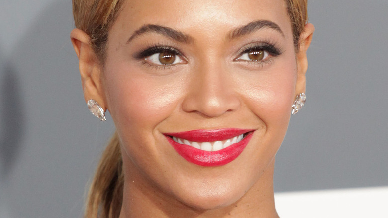Beyoncé smiling