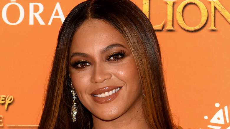 Beyoncé smiling