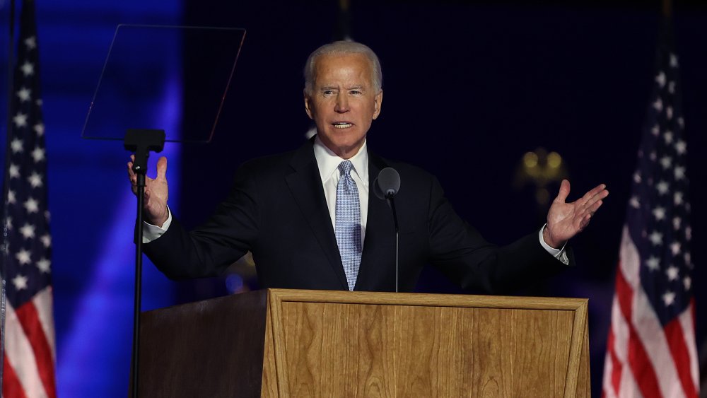 President elect, Joe Biden gives victory speech 