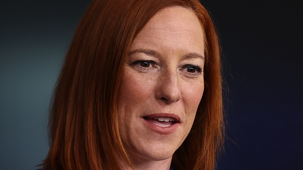 Jen Psaki during press briefing