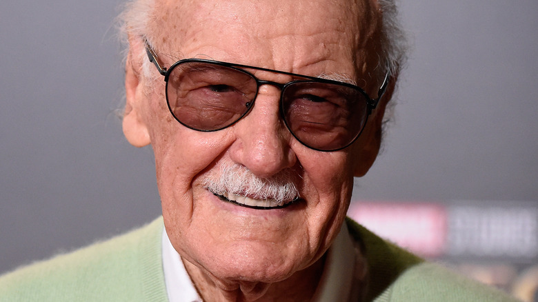 Stan Lee smiling