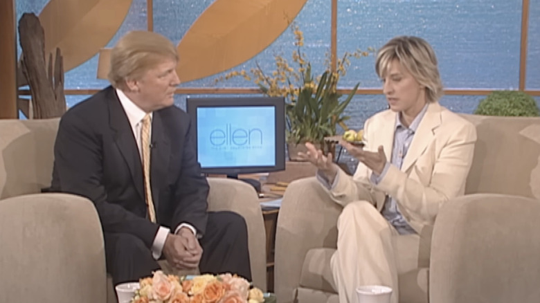 Donald Trump on Ellen DeGeneres' talk show in the 2000s