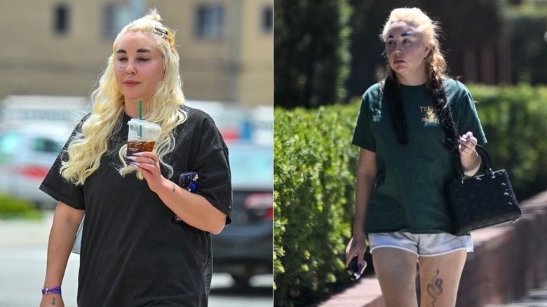 Amanda Bynes enjoys a drink in 2023 and walking the streets of Los Angeles in 2026