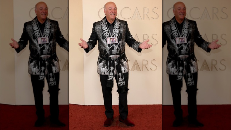 Kevin O'Leary posing